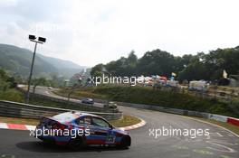 #235 BMW Motorsport BMW M235i Racing: Marcus Schurig, Alex Hofmann, Jethro Bovingdon, Alexander Mies  22.06.2014. ADAC Zurich 24 Hours, Nurburgring, Germany