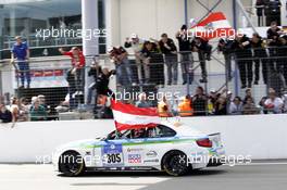 Michael Hollerweger, Gerald Fischer, Michael Fischer #305 Medilikke Motorsport BMW M235i Racing 22.06.2014. ADAC Zurich 24 Hours, Nurburgring, Race, Germany