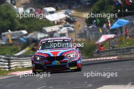 #235 BMW Motorsport BMW M235i Racing: Marcus Schurig, Alex Hofmann, Jethro Bovingdon, Alexander Mies  22.06.2014. ADAC Zurich 24 Hours, Nurburgring, Germany