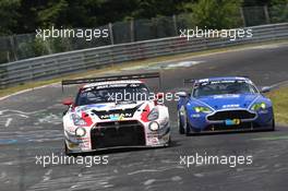 #80 Nissan GT Academy Team RJN Nissan GT-R Nismo GT3: Nick Heidfeld, Alex Buncombe, Lucas Ordonez, Florian Strauss  22.06.2014. ADAC Zurich 24 Hours, Nurburgring, Germany