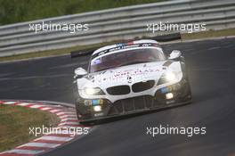 #20 Schubert Motorsport BMW Z4 GT3: Jens Klingmann, Dominik Baumann, Claudia Hürtgen, Martin Tomcyk  22.06.2014. ADAC Zurich 24 Hours, Nurburgring, Germany