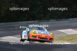 #67 Teichmann Racing Porsche 911 GT3 Cup: Dominik Brinkmann, Felipe Laser  22.06.2014. ADAC Zurich 24 Hours, Nurburgring, Germany