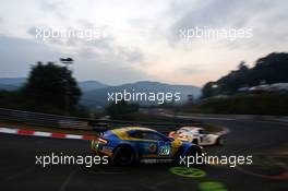 Stefan Mücke, Darren Turner, Pedro Lamy #7 Aston Martin Racing Aston Martin Vantage GT3 22.06.2014. ADAC Zurich 24 Hours, Nurburgring, Race, Germany