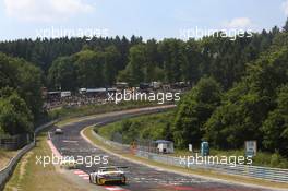 #22 Rowe Racing Mercedes-Benz SLS AMG GT3: Jan Seyffarth, Nico Bastian  22.06.2014. ADAC Zurich 24 Hours, Nurburgring, Germany