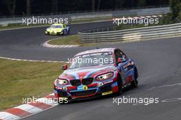 Marcus Schurig (GER), Alex Hofmann (GER), Jethro Bovingdon (GBR), Alexander Mies (GER) #235 BMW Motorsport BMW M235i Racing 22.06.2014. ADAC Zurich 24 Hours, Nurburgring, Race, Germany