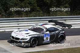 #20 Schubert Motorsport BMW Z4 GT3: Jens Klingmann, Dominik Baumann, Claudia Hürtgen, Martin Tomcyk  22.06.2014. ADAC Zurich 24 Hours, Nurburgring, Germany