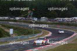 #12 Manthey-Racing Porsche 997 GT3 R: Otto Klohs, Sebastian Asch, Harald Schlotter, Jens Richter  22.06.2014. ADAC Zurich 24 Hours, Nurburgring, Germany