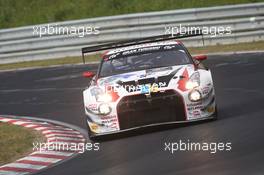 #80 Nissan GT Academy Team RJN Nissan GT-R Nismo GT3: Nick Heidfeld, Alex Buncombe, Lucas Ordonez, Florian Strauss  22.06.2014. ADAC Zurich 24 Hours, Nurburgring, Germany