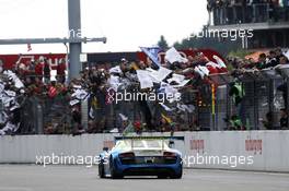 Dennis Busch, Marc Busch, Manuel Lauck, Stefan Landmann #16 Twin Busch Motorsport Audi R8 LMS ultra 22.06.2014. ADAC Zurich 24 Hours, Nurburgring, Race, Germany