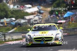 #15 HTP Motorsport Mercedes-Benz SLS AMG GT3: Harold Primat, Maximilian Götz  22.06.2014. ADAC Zurich 24 Hours, Nurburgring, Germany