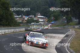 #10 Abt Racing Audi R8 LMS ultra: Christopher Mies, Christer Jöns, Nicki Thiim  22.06.2014. ADAC Zurich 24 Hours, Nurburgring, Germany