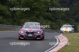 Marcus Schurig (GER), Alex Hofmann (GER), Jethro Bovingdon (GBR), Alexander Mies (GER) #235 BMW Motorsport BMW M235i Racing 22.06.2014. ADAC Zurich 24 Hours, Nurburgring, Race, Germany