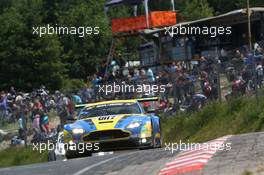 #7 Aston Martin Racing Aston Martin Vantage GT3: Stefan Mücke, Darren Turner, Pedro Lamy  22.06.2014. ADAC Zurich 24 Hours, Nurburgring, Germany