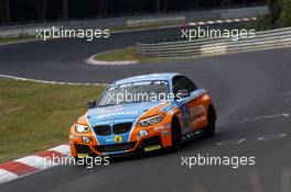 Daniel Zils, Norbert Fischer, Uwe Ebertz, Timo Schupp #308 Adrenalin Motorsport BMW M235i Racing 22.06.2014. ADAC Zurich 24 Hours, Nurburgring, Race, Germany