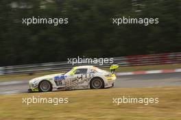 #15 HTP Motorsport Mercedes-Benz SLS AMG GT3: Harold Primat, Maximilian Götz  22.06.2014. ADAC Zurich 24 Hours, Nurburgring, Germany