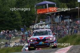 #235 BMW Motorsport BMW M235i Racing: Marcus Schurig, Alex Hofmann, Jethro Bovingdon, Alexander Mies  22.06.2014. ADAC Zurich 24 Hours, Nurburgring, Germany