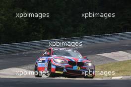 #235 BMW Motorsport BMW M235i Racing: Marcus Schurig, Alex Hofmann, Jethro Bovingdon, Alexander Mies  22.06.2014. ADAC Zurich 24 Hours, Nurburgring, Germany