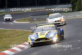 Stefan Mücke, Darren Turner, Pedro Lamy #7 Aston Martin Racing Aston Martin Vantage GT3 22.06.2014. ADAC Zurich 24 Hours, Nurburgring, Race, Germany