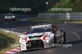 #80 Nissan GT Academy Team RJN Nissan GT-R Nismo GT3: Nick Heidfeld, Alex Buncombe, Lucas Ordonez, Florian Strauss  22.06.2014. ADAC Zurich 24 Hours, Nurburgring, Germany