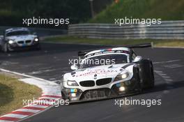 #20 Schubert Motorsport BMW Z4 GT3: Jens Klingmann, Dominik Baumann, Claudia Hürtgen, Martin Tomcyk  22.06.2014. ADAC Zurich 24 Hours, Nurburgring, Germany