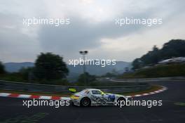 Harold Primat, Maximilian Götz #15 HTP Motorsport Mercedes-Benz SLS AMG GT3 22.06.2014. ADAC Zurich 24 Hours, Nurburgring, Race, Germany