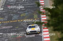 #22 Rowe Racing Mercedes-Benz SLS AMG GT3: Jan Seyffarth, Nico Bastian  22.06.2014. ADAC Zurich 24 Hours, Nurburgring, Germany