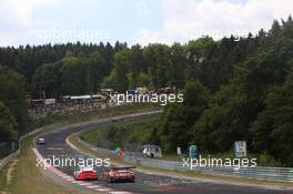 #1 Black Falcon Mercedes-Benz SLS AMG GT3: Lance David Arnold, Jeroen Bleekemolen, Andreas Simonsen, Christian Menzel  22.06.2014. ADAC Zurich 24 Hours, Nurburgring, Germany