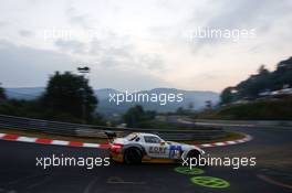 Klaus Graf, Jan Seyffarth, Thomas Jäger, Richard Göransson #23 Rowe Racing Mercedes-Benz SLS AMG GT3 22.06.2014. ADAC Zurich 24 Hours, Nurburgring, Race, Germany