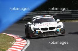 #20 Schubert Motorsport BMW Z4 GT3: Jens Klingmann, Dominik Baumann, Claudia Hürtgen, Martin Tomcyk  22.06.2014. ADAC Zurich 24 Hours, Nurburgring, Germany