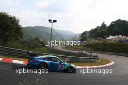 #44 Falken Motorsports Porsche 997 GT3 R: Peter Dumbreck, Wolf Henzler, Alexandre Imperatori  22.06.2014. ADAC Zurich 24 Hours, Nurburgring, Germany