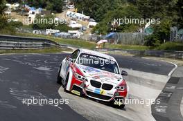 Andres Serrano, Volker Wawer #315 Mathol Racing BMW M235i Racing 19.06.2014. ADAC Zurich 24 Hours, Nurburgring, Germany