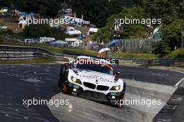 Dirk Werner(GER), Dirk Müller(GER), Lucas Luhr(GER), Alexander Sims (GBR) #19 Schubert Motorsport BMW Z4 GT3 19.06.2014. ADAC Zurich 24 Hours, Nurburgring, Germany