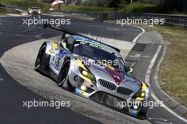 Bas Leinders (BEL), Markus Palttala (FIN), Nick Catsburg (NED), Dirk Adorf (GER) #26 Marc VDS Racing BMW Z4 GT3 19.06.2014. ADAC Zurich 24 Hours, Nurburgring, Germany