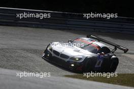 Dirk Werner(GER), Dirk Müller(GER), Lucas Luhr(GER), Alexander Sims (GBR) #19 Schubert Motorsport BMW Z4 GT3 19.06.2014. ADAC Zurich 24 Hours, Nurburgring, Germany