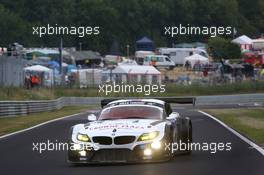 #20 Schubert Motorsport BMW Z4 GT3: Jens Klingmann, Dominik Baumann, Claudia Hürtgen, Martin Tomcyk  19.06.2014. ADAC Zurich 24 Hours, Nurburgring, Germany