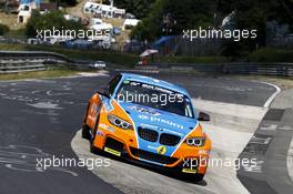 Daniel Zils, Norbert Fischer, Uwe Ebertz, Timo Schupp #308 Adrenalin Motorsport BMW M235i Racing 19.06.2014. ADAC Zurich 24 Hours, Nurburgring, Germany