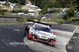 Christopher Mies, Christer Jöns, Nicki Thiim #10 Abt Racing Audi R8 LMS ultra 19.06.2014. ADAC Zurich 24 Hours, Nurburgring, Germany