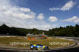 Stefan Mücke, Darren Turner, Pedro Lamy #7 Aston Martin Racing Aston Martin Vantage GT3 19.06.2014. ADAC Zurich 24 Hours, Nurburgring, Germany