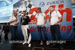 Dirk Müller(GER) #19 Schubert Motorsport BMW Z4  and  Martin Tomcyk (GER) #20 Schubert Motorsport BMW Z4 GT3GT3#20 19.06.2014. ADAC Zurich 24 Hours, Nurburgring, Germany