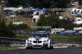 Andres Serrano, Volker Wawer #315 Mathol Racing BMW M235i Racing 19.06.2014. ADAC Zurich 24 Hours, Nurburgring, Germany