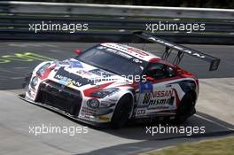 Nick Heidfeld, Alex Buncombe, Lucas Ordonez, Florian Strauss #80 Nissan GT Academy Team RJN Nissan GT-R Nismo GT3 19.06.2014. ADAC Zurich 24 Hours, Nurburgring, Germany