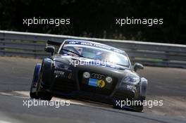 Rob Huff, Robb Holland, Richard Meins, Kevin Gleason #108 Rotek Racing Audi TT RS 19.06.2014. ADAC Zurich 24 Hours, Nurburgring, Germany