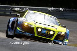 Dennis Busch, Marc Busch, Manuel Lauck, Stefan Landmann #16 Twin Busch Motorsport Audi R8 LMS ultra 19.06.2014. ADAC Zurich 24 Hours, Nurburgring, Germany