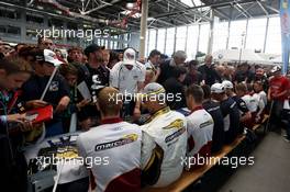 Autograph Seesion at the Ringwerk 19.06.2014. ADAC Zurich 24 Hours, Nurburgring, Germany