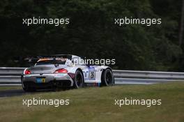 #26 Marc VDS Racing BMW Z4 GT3: Bas Leinders, Markus Palttala, Nick Catsburg, Dirk Adorf  19.06.2014. ADAC Zurich 24 Hours, Nurburgring, Germany