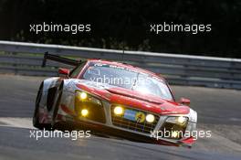 Felix Baumgartner, Marco Werner, Frank Biela, Pierre Kaffer #502 Audi Race Experience Audi R8 LMS ultra 19.06.2014. ADAC Zurich 24 Hours, Nurburgring, Germany