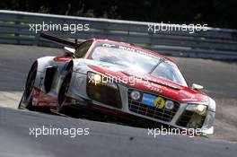 Rahel Frey, Christiaan Frankenhout, Dominique Bastien, Christian Bollrath #18 Audi Race Experience Audi R8 LMS ultra 19.06.2014. ADAC Zurich 24 Hours, Nurburgring, Germany