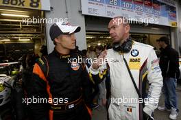 Jesse Krohn (FIN) and Bas Leinders (BEL) #26 Marc VDS Racing BMW Z4 GT3 19.06.2014. ADAC Zurich 24 Hours, Nurburgring, Germany