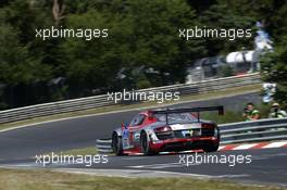 Felix Baumgartner, Marco Werner, Frank Biela, Pierre Kaffer #502 Audi Race Experience Audi R8 LMS ultra 19.06.2014. ADAC Zurich 24 Hours, Nurburgring, Germany