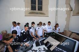 BMW works drivers 18.06.2014. ADAC Zurich 24 Hours, Nurburgring, Germany